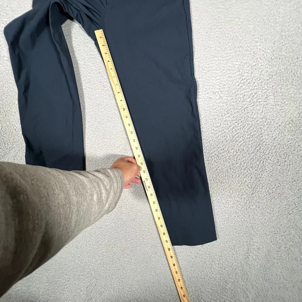VRST Pants Mens 32x28 Blue Commuter Tech Slim Fit Casual Preppy Pockets Logo - Picture 7 of 12